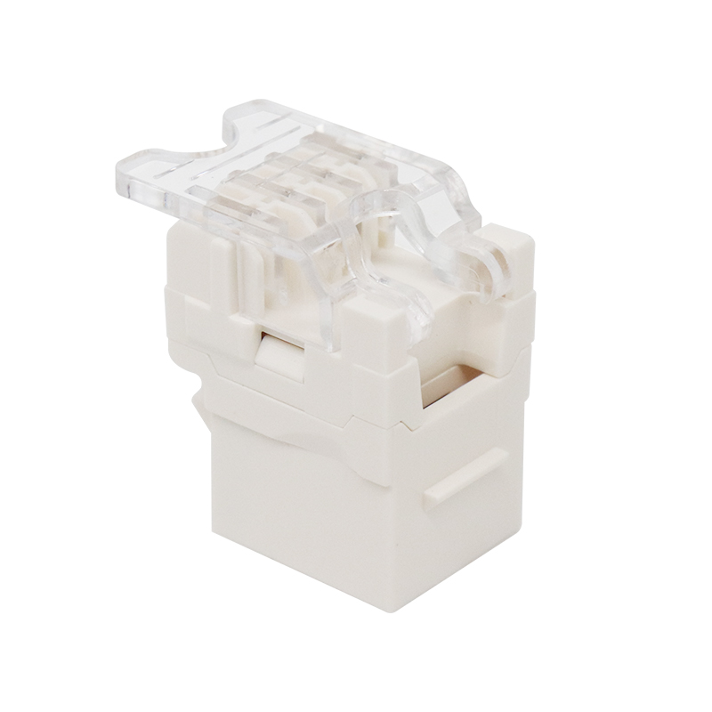 CAT3 RJ11 6P4C 180 DEGREE UTP TOOLDESS KEYSTONE JACK