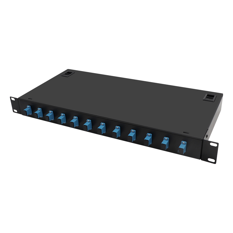 12 port 12 cores sc upc simplex patch panel rack type
