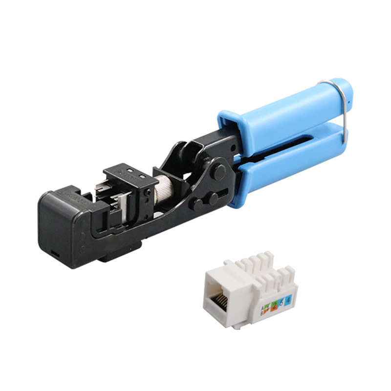 RJ45 Keystone Jack Punch Down Speed ​​Ending Tool para sa 90 Degree PX-T-FN