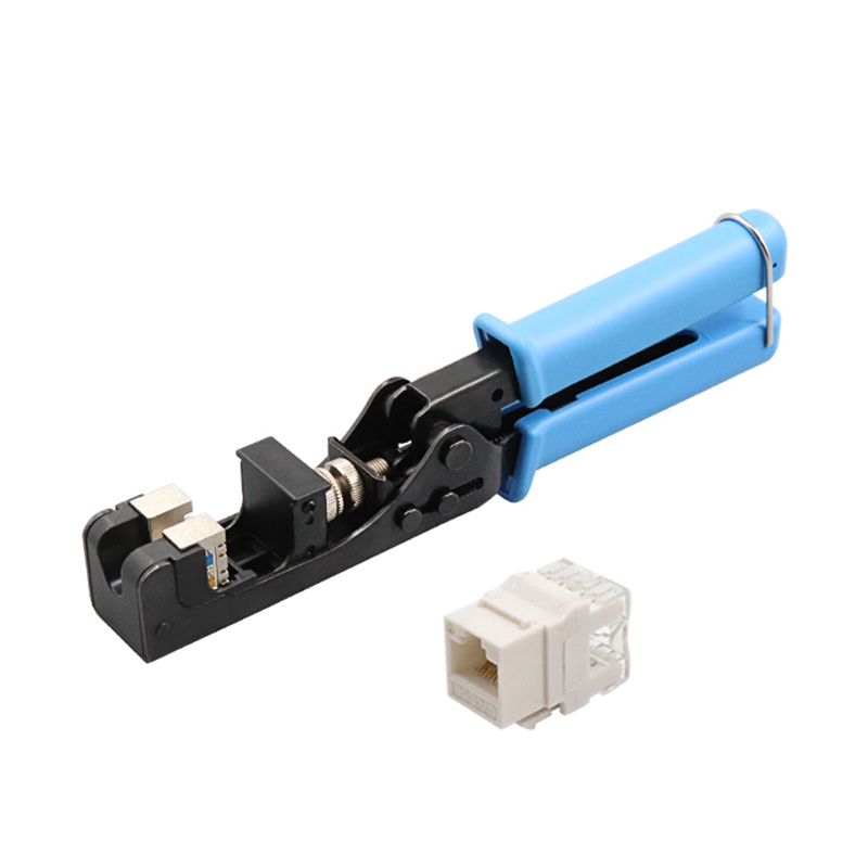 RJ45 Keystone Jack Punch Down Speed ​​Ending Tool para sa 180 Degree PX-T-DS