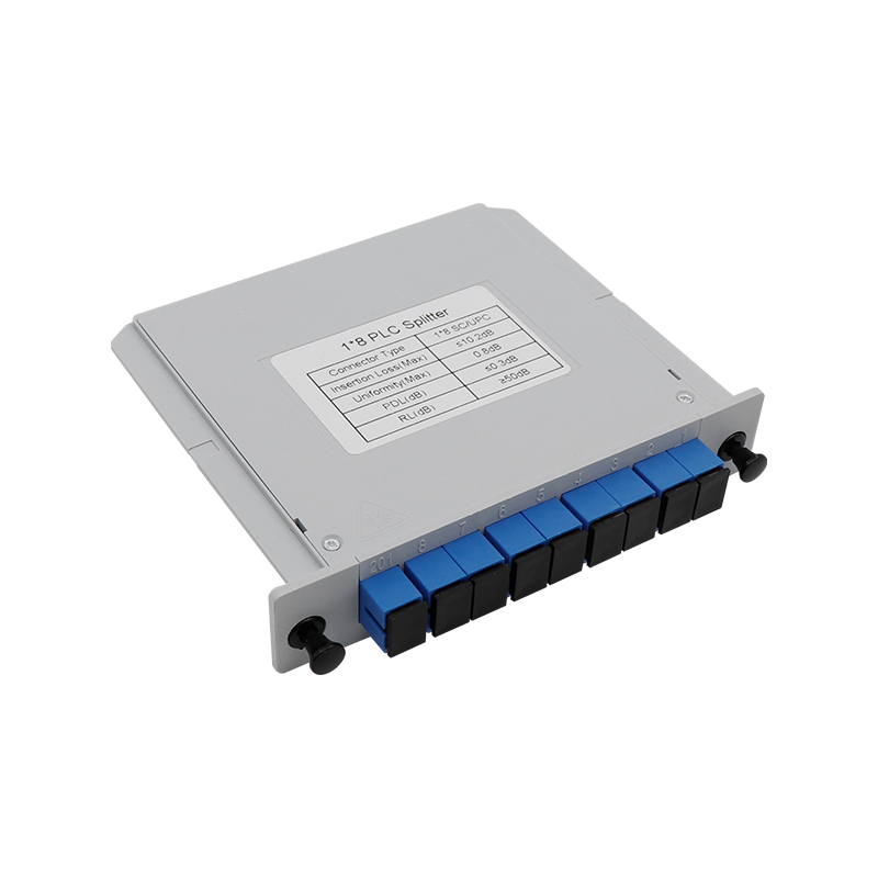 Single mode simplex SC/UPC fiber optic plcsplitter